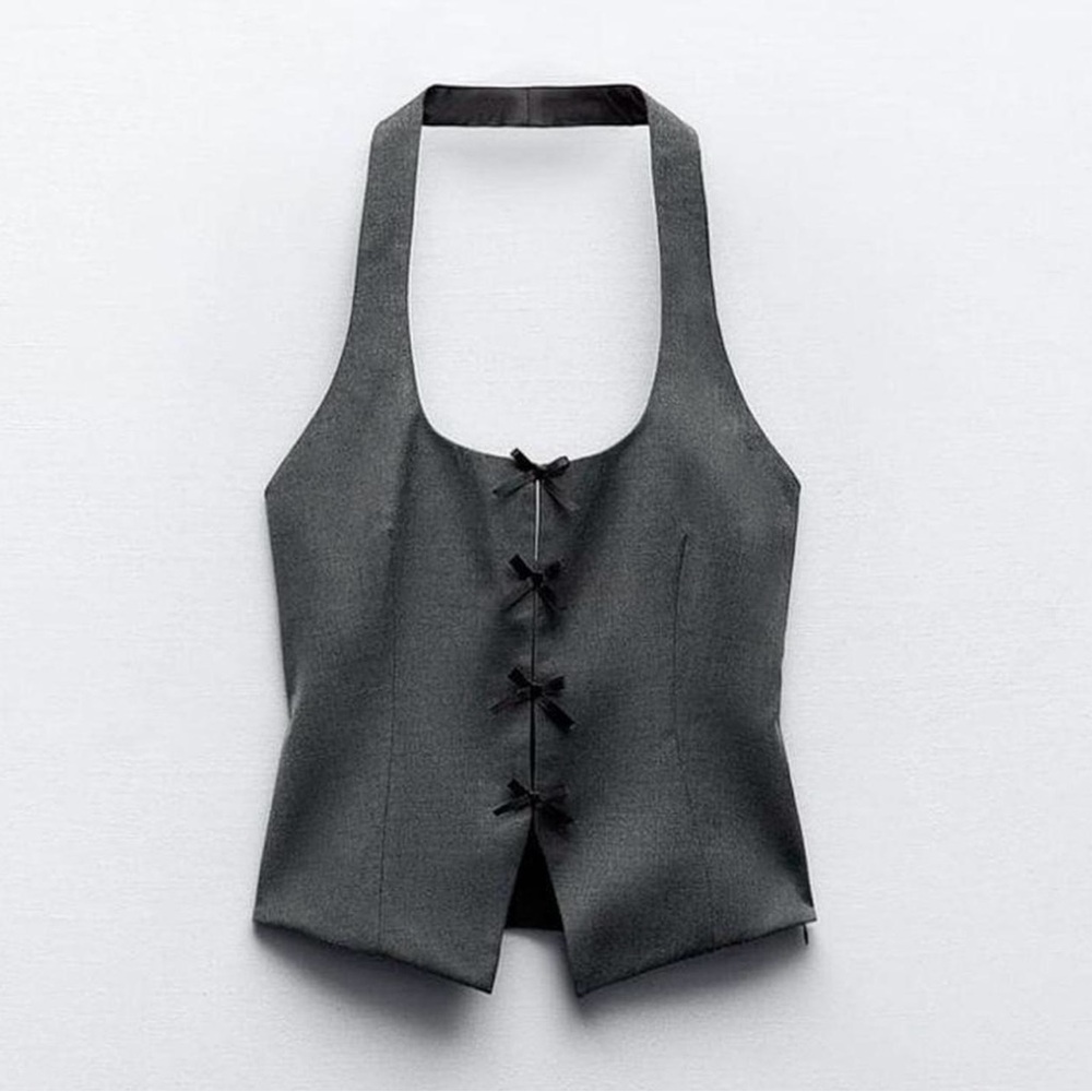 Zara bow blouse!